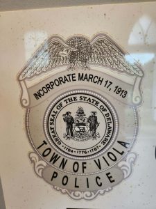 Historic Viola Police Shield